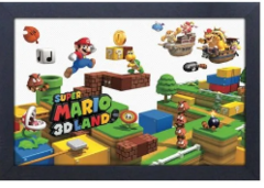 Cadre / Framed - Super Mario 3D Land (Level)
